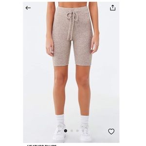 *NEW* Ribbed knit biker shorts